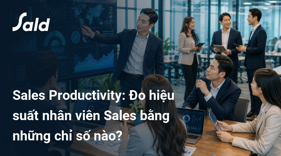 Sales Productivity: Đo hiệu suất nhân viên Sales bằng những chỉ số nào?