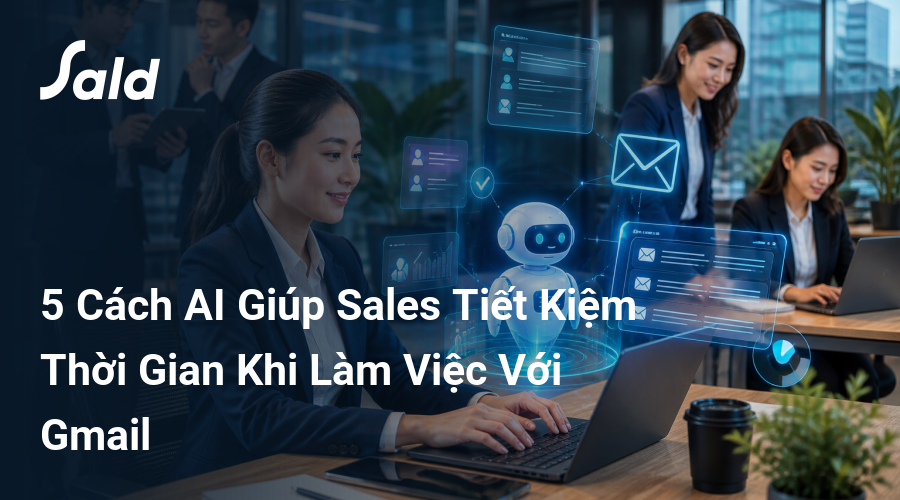 5 Cách AI Giúp Sales Tiết Kiệm Thời Gian Khi Làm Việc Với Gmail