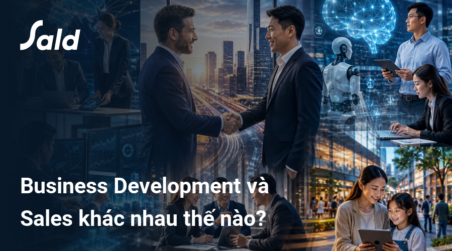 Business Development và Sales khác nhau thế nào?