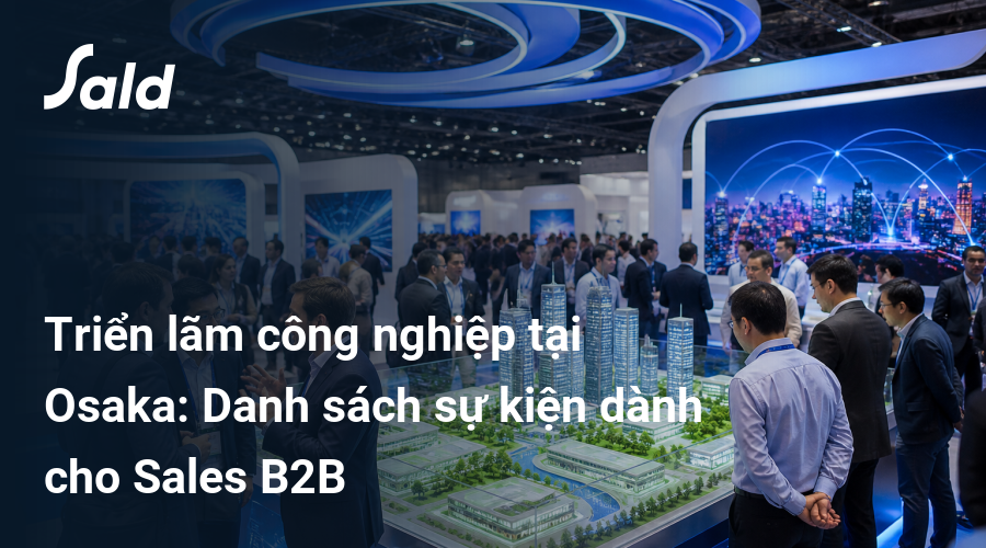 Triển lãm công nghiệp tại Osaka: Danh sách sự kiện dành cho Sales B2B
