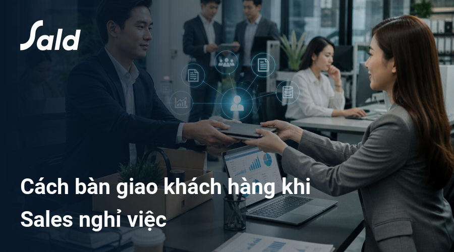 Cách bàn giao khách hàng khi Sales nghỉ việc
