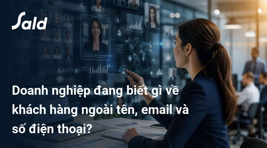 Doanh nghiệp đang biết gì về khách hàng ngoài tên, email và số điện thoại?