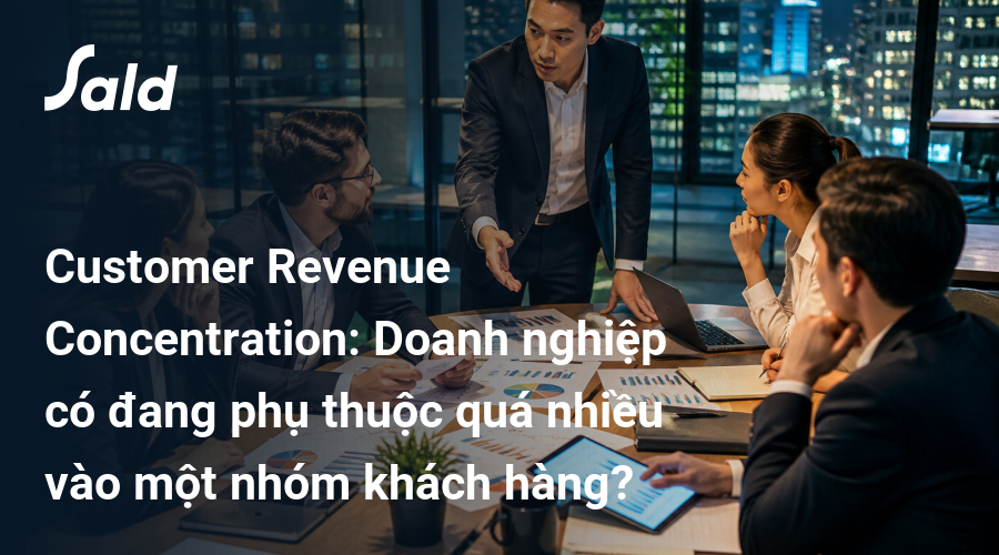 Customer Revenue Concentration: Doanh nghiệp có đang phụ thuộc quá nhiều vào một nhóm khách hàng?