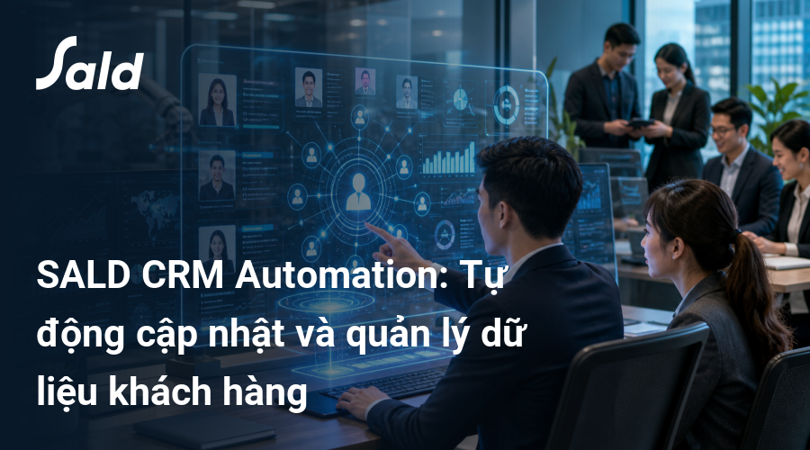 SALD CRM Automation: Tự động cập nhật và quản lý dữ liệu khách hàng