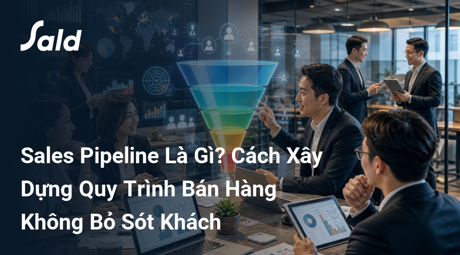 Sales Pipeline Là Gì? Cách Xây Dựng Quy Trình Bán Hàng Không Bỏ Sót Khách