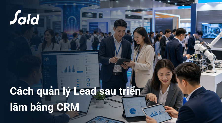 Cách quản lý Lead sau triển lãm bằng CRM