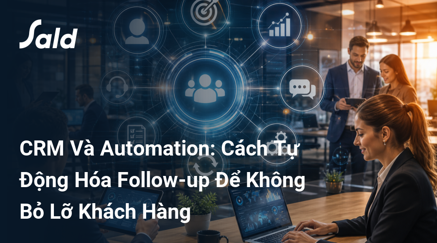 CRM Và Automation: Cách Tự Động Hóa Follow-up Để Không Bỏ Lỡ Khách Hàng