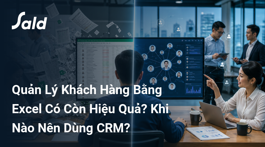 Quản Lý Khách Hàng Bằng Excel Có Còn Hiệu Quả? Khi Nào Nên Dùng CRM?