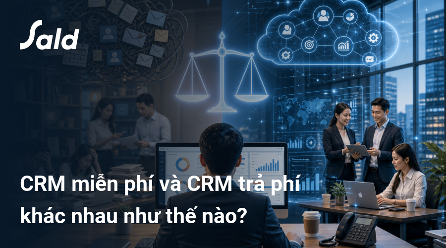 CRM miễn phí và CRM trả phí khác nhau như thế nào?