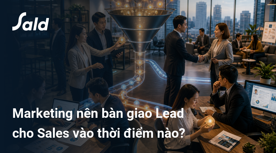 Marketing nên bàn giao Lead cho Sales vào thời điểm nào?
