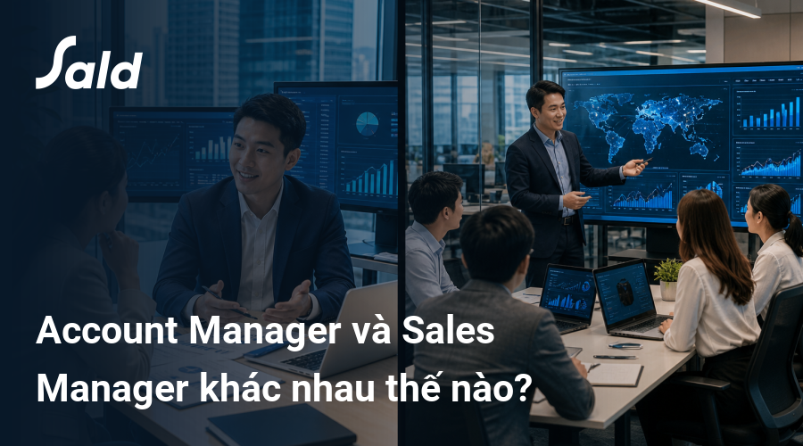 Account Manager và Sales Manager khác nhau thế nào?