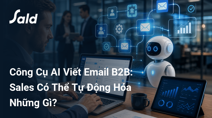 Công Cụ AI Viết Email B2B: Sales Có Thể Tự Động Hóa Những Gì?
