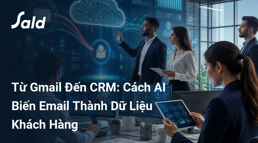 Từ Gmail Đến CRM: Cách AI Biến Email Thành Dữ Liệu Khách Hàng