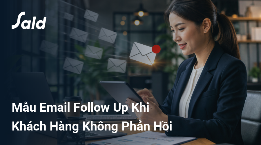 Mẫu Email Follow Up Khi Khách Hàng Không Phản Hồi