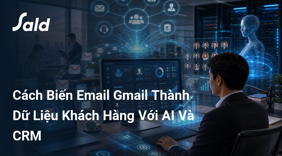 Cách Biến Email Gmail Thành Dữ Liệu Khách Hàng Với AI Và CRM