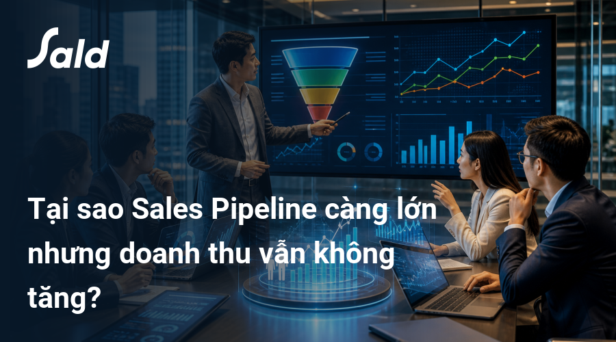 Tại sao Sales Pipeline càng lớn nhưng doanh thu vẫn không tăng?