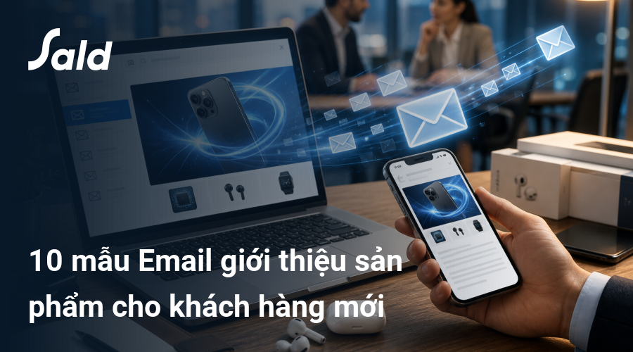 10 mẫu Email giới thiệu sản phẩm cho khách hàng mới