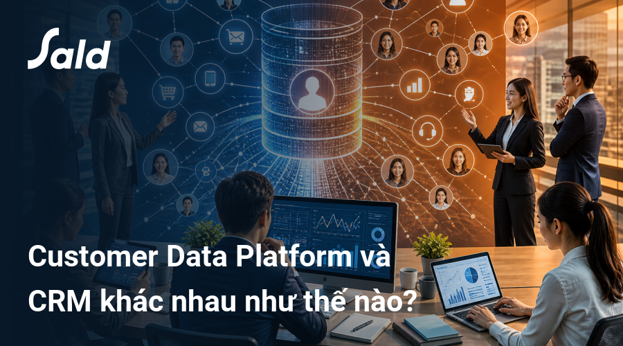 Customer Data Platform và CRM khác nhau như thế nào?