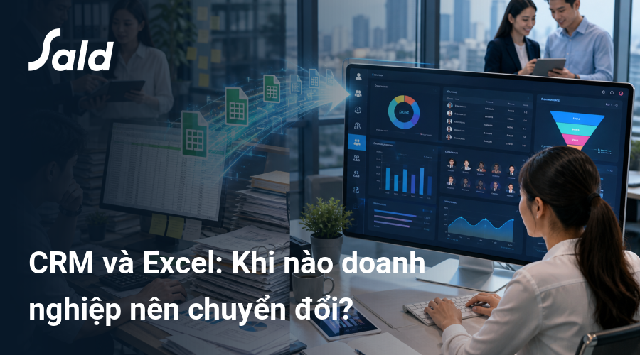 CRM và Excel: Khi nào doanh nghiệp nên chuyển đổi?