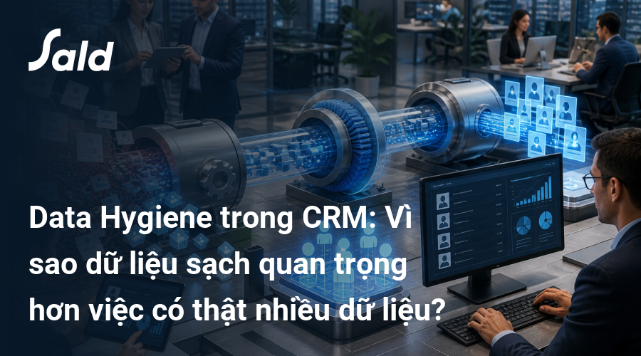 Data Hygiene trong CRM: Vì sao dữ liệu sạch quan trọng hơn việc có thật nhiều dữ liệu?