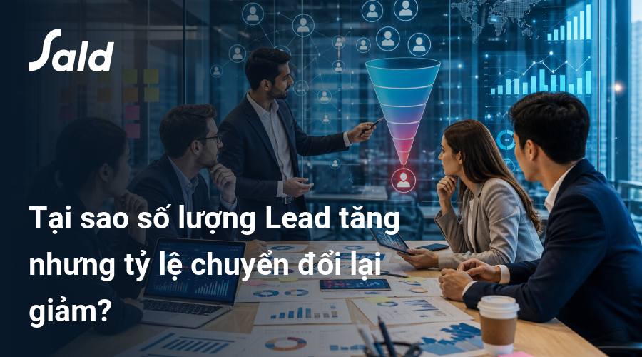 Tại sao số lượng Lead tăng nhưng tỷ lệ chuyển đổi lại giảm?