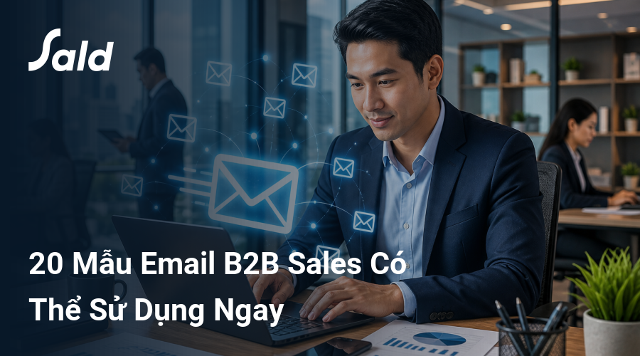 20 Mẫu Email B2B Sales Có Thể Sử Dụng Ngay