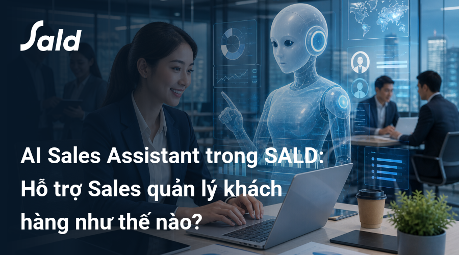 AI Sales Assistant trong SALD: Hỗ trợ Sales quản lý khách hàng như thế nào?