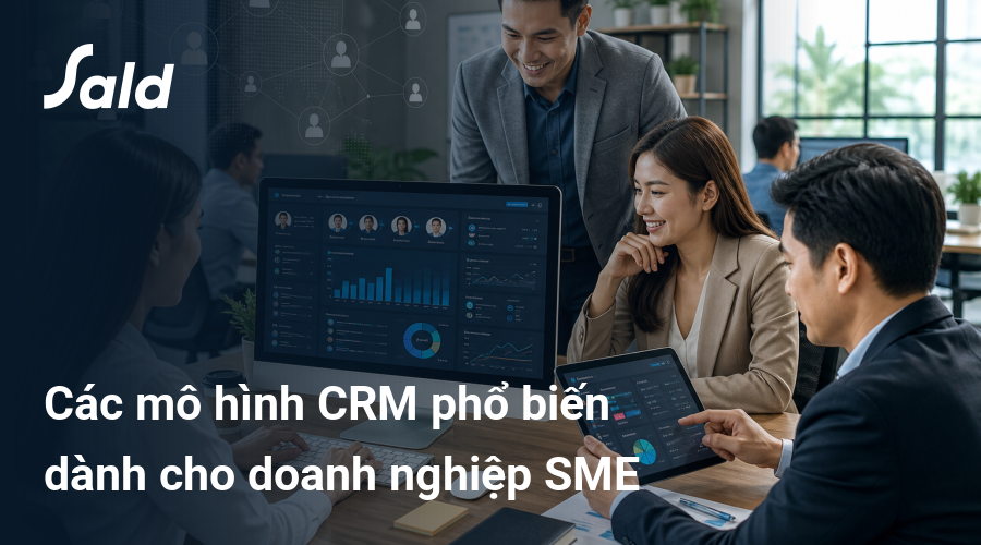 Các mô hình CRM phổ biến dành cho doanh nghiệp SME