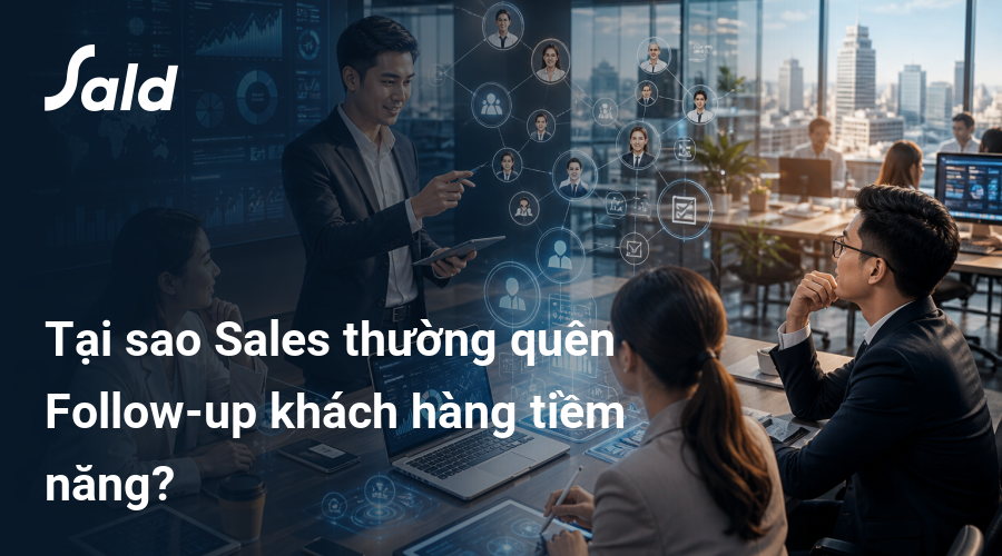 Tại sao Sales thường quên Follow-up khách hàng tiềm năng?