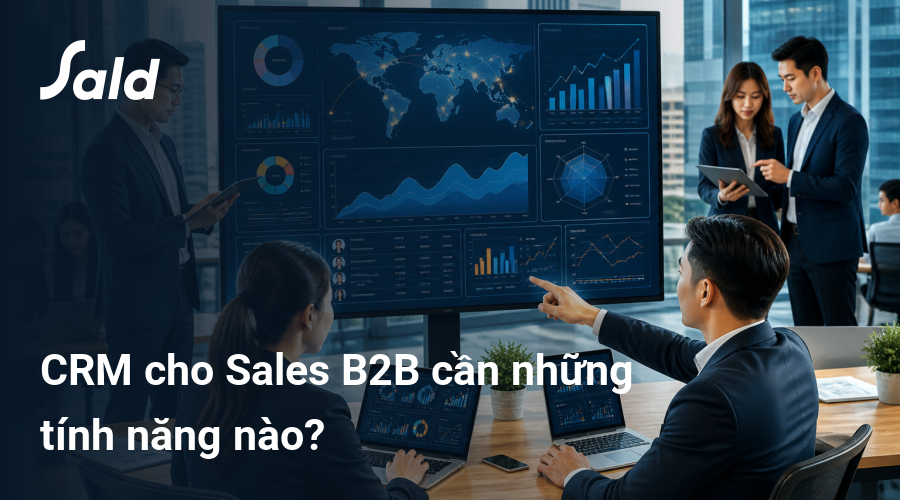 CRM cho Sales B2B cần những tính năng nào?