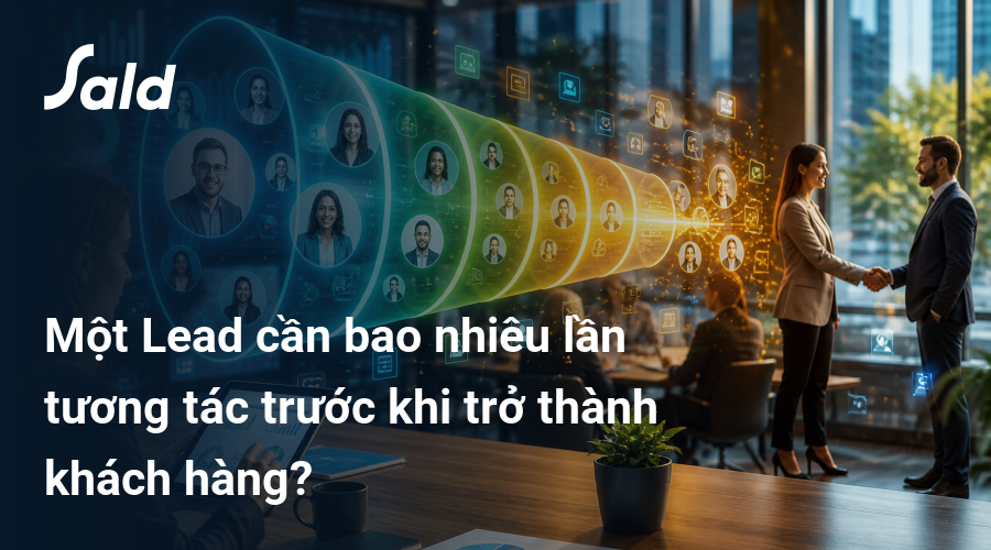 Một Lead cần bao nhiêu lần tương tác trước khi trở thành khách hàng?
