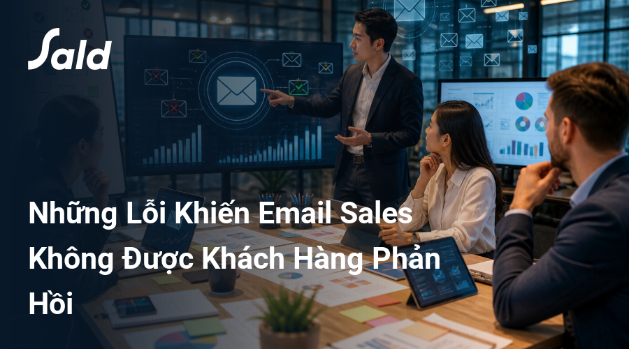 Những Lỗi Khiến Email Sales Không Được Khách Hàng Phản Hồi