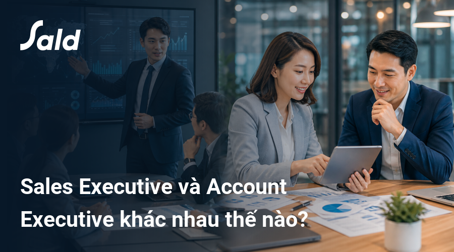 Sales Executive và Account Executive khác nhau thế nào?