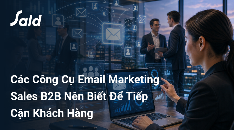 Các Công Cụ Email Marketing Sales B2B Nên Biết Để Tiếp Cận Khách Hàng