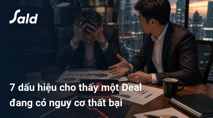 7 dấu hiệu cho thấy một Deal đang có nguy cơ thất bại