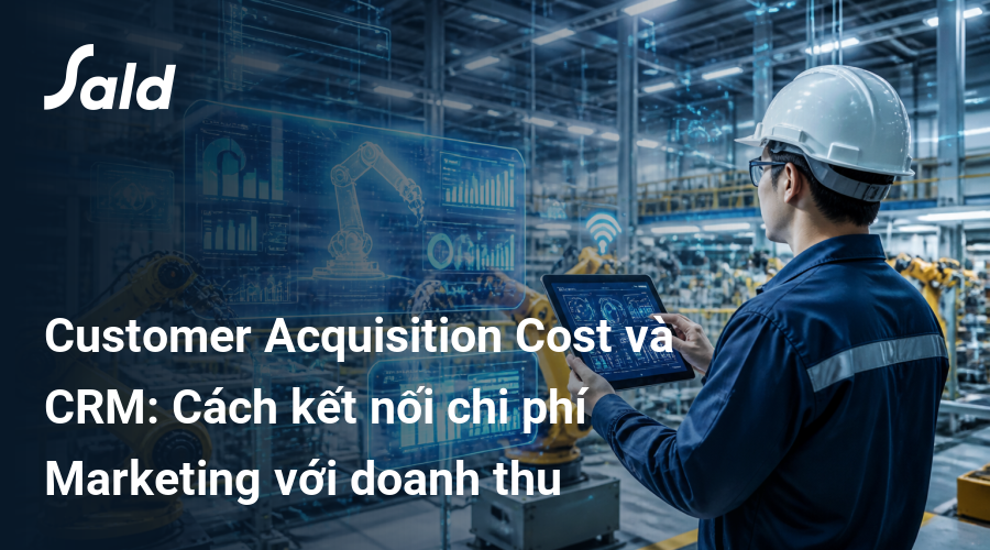 Customer Acquisition Cost và CRM: Cách kết nối chi phí Marketing với doanh thu
