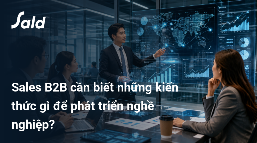 Sales B2B cần biết những kiến thức gì để phát triển nghề nghiệp?