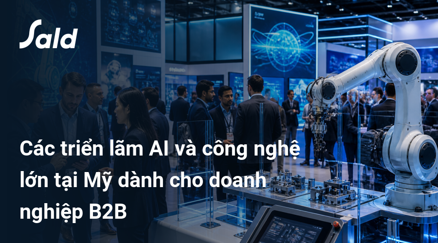 Các triển lãm AI và công nghệ lớn tại Mỹ dành cho doanh nghiệp B2B