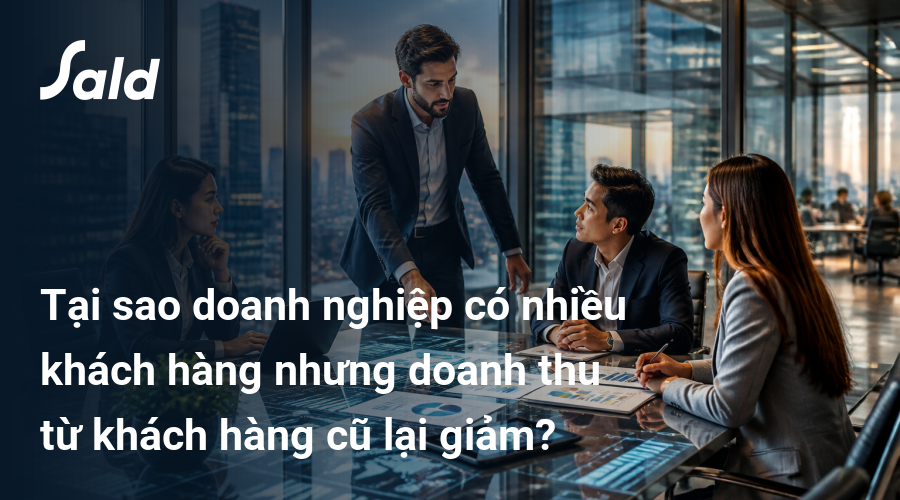 Tại sao doanh nghiệp có nhiều khách hàng nhưng doanh thu từ khách hàng cũ lại giảm?