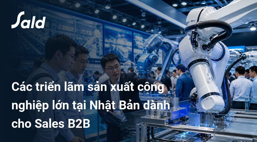 Các triển lãm sản xuất công nghiệp lớn tại Nhật Bản dành cho Sales B2B