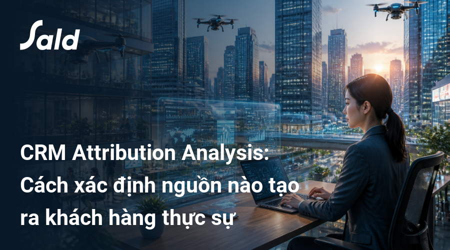 CRM Attribution Analysis: Cách xác định nguồn nào tạo ra khách hàng thực sự