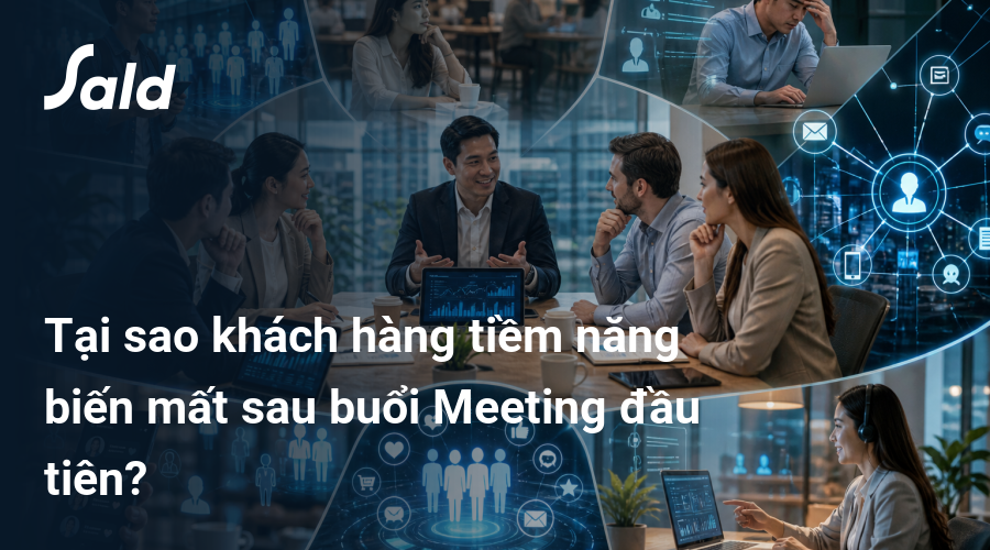 Tại sao khách hàng tiềm năng biến mất sau buổi Meeting đầu tiên?