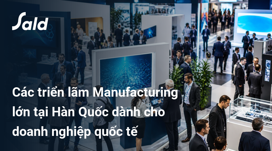 Các triển lãm Manufacturing lớn tại Hàn Quốc dành cho doanh nghiệp quốc tế