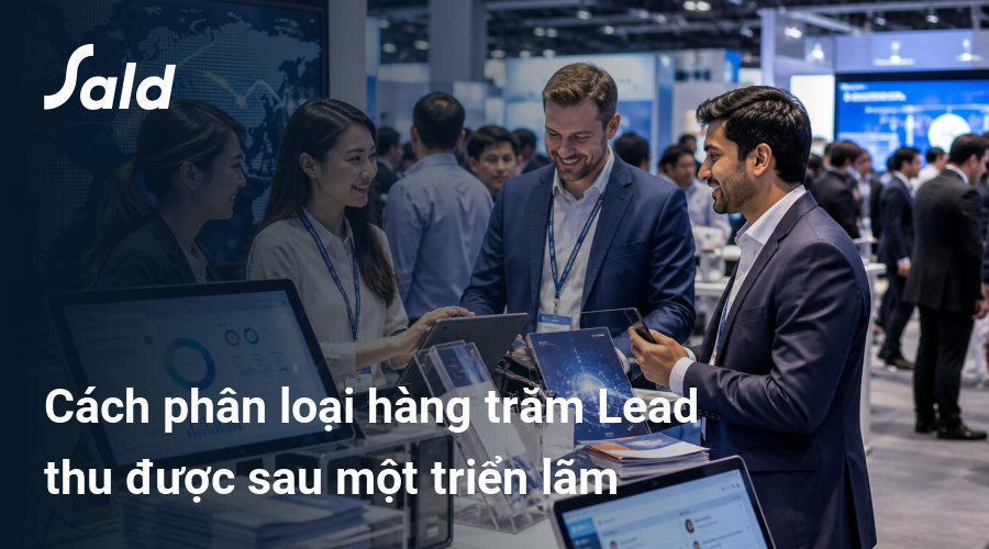 Cách phân loại hàng trăm Lead thu được sau một triển lãm