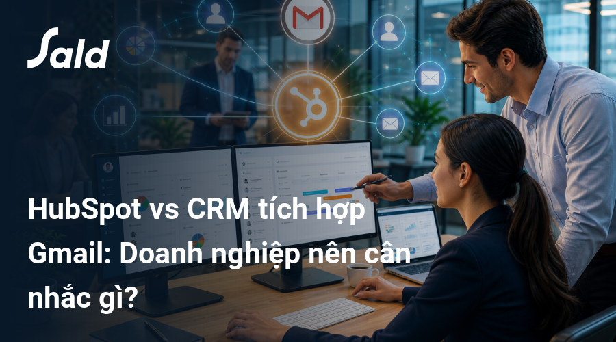 HubSpot vs CRM tích hợp Gmail: Doanh nghiệp nên cân nhắc gì?