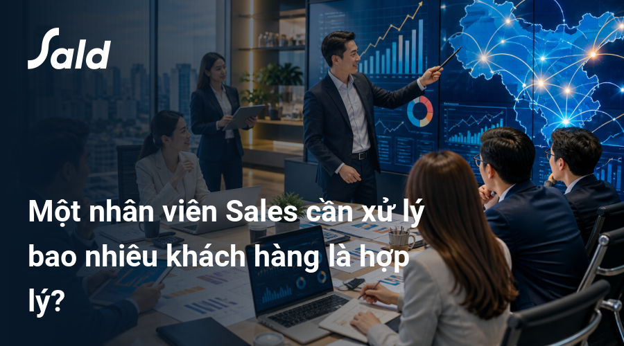 Một nhân viên Sales cần xử lý bao nhiêu khách hàng là hợp lý?