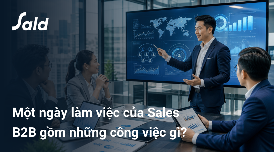 Một ngày làm việc của Sales B2B gồm những công việc gì?