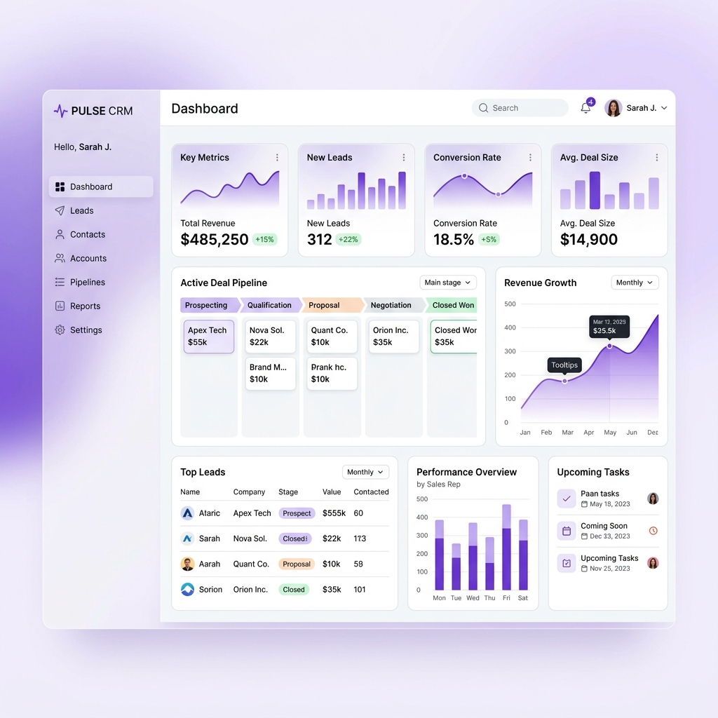Sald CRM Dashboard