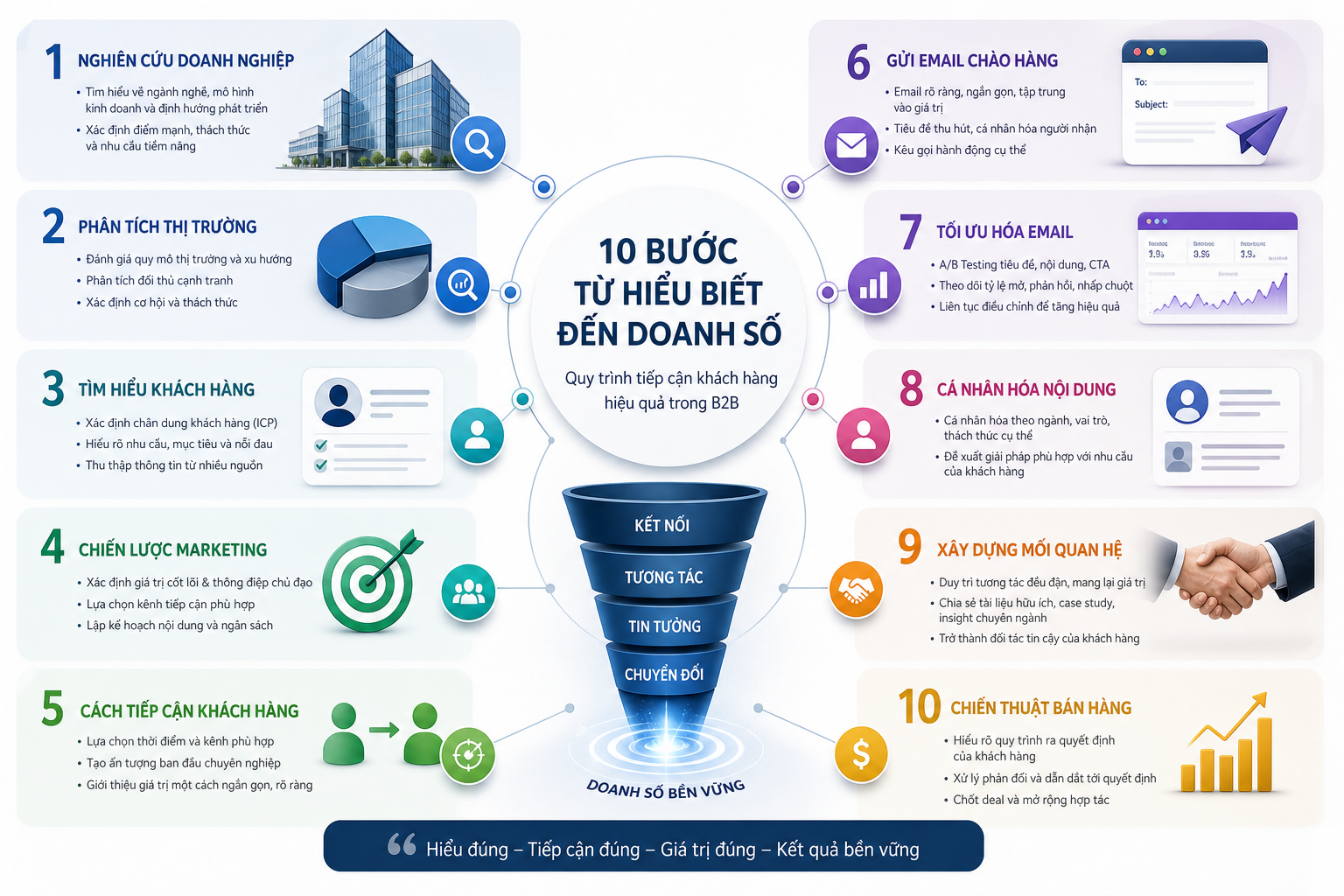 nghiên cứu doanh nghiệp, gửi email chào hàng, chiến lược marketing, tìm hiểu khách hàng, phân tích thị trường, cách tiếp cận khách hàng, tối ưu hóa email, xây dựng mối quan hệ, cá nhân hóa nội dung, chiến thuật bán hàng.