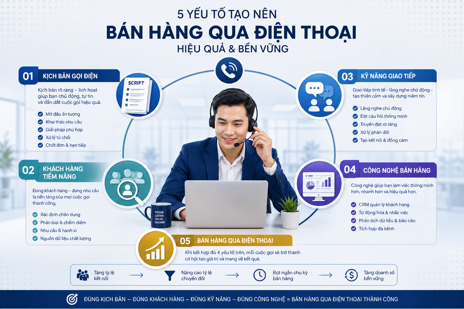 kịch bản gọi điện, khách hàng tiềm năng, bán hàng qua điện thoại, kỹ năng giao tiếp, công nghệ bán hàng